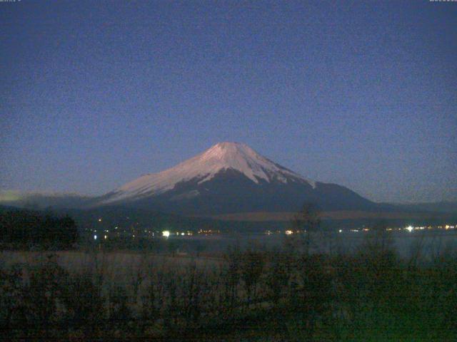 山中湖からの富士山