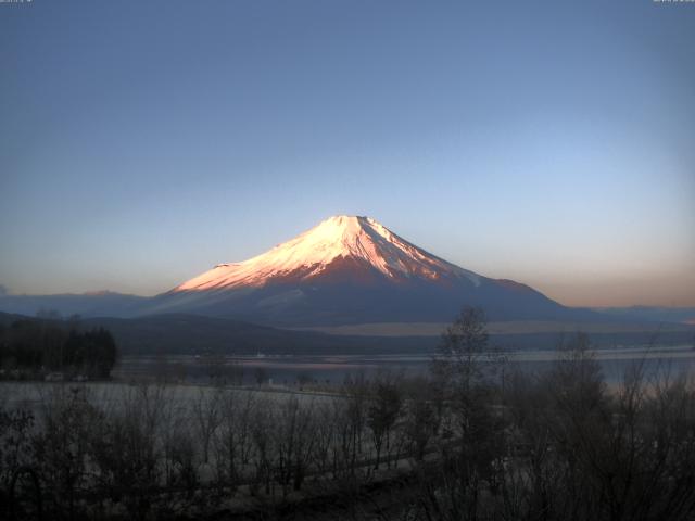 山中湖からの富士山