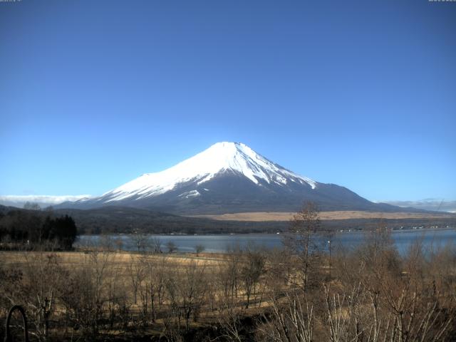 山中湖からの富士山