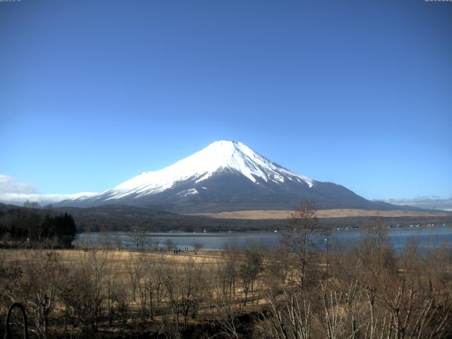 山中湖からの富士山