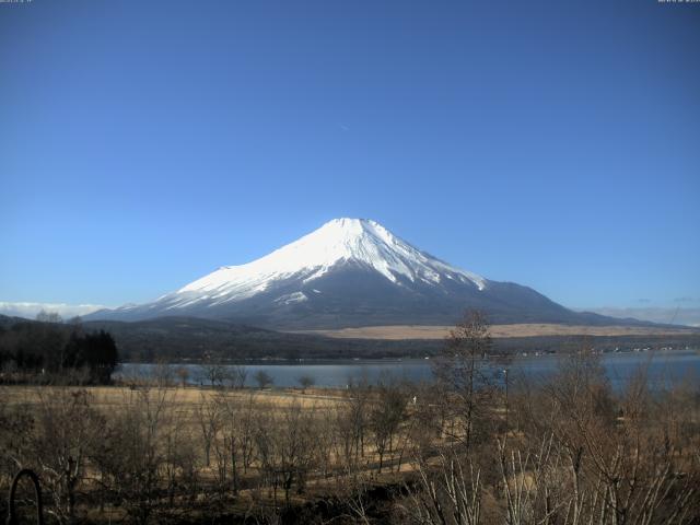 山中湖からの富士山