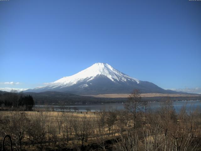 山中湖からの富士山