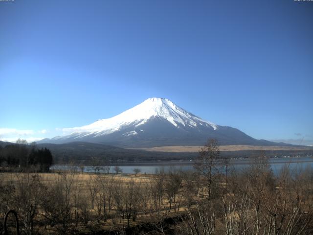 山中湖からの富士山