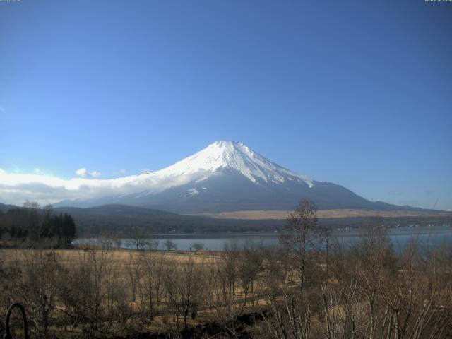 山中湖からの富士山