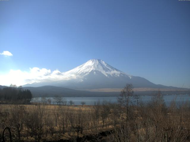 山中湖からの富士山