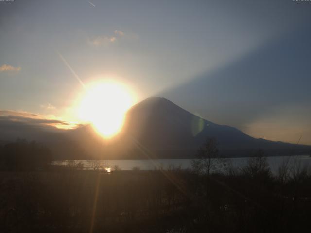 山中湖からの富士山