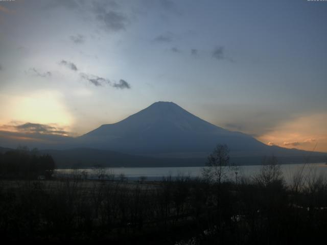 山中湖からの富士山