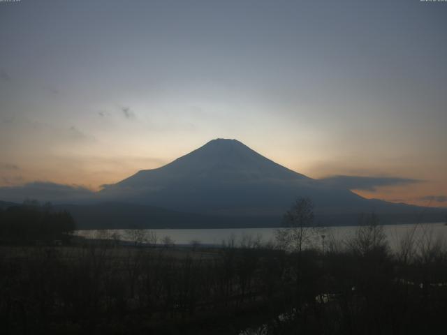 山中湖からの富士山