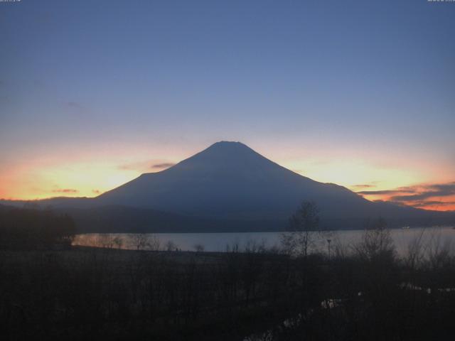 山中湖からの富士山