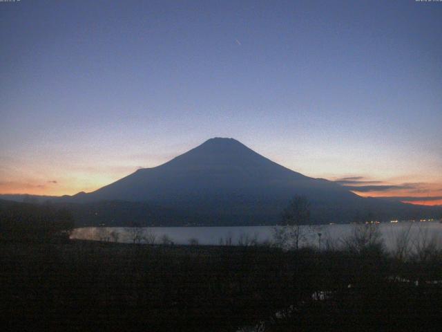 山中湖からの富士山