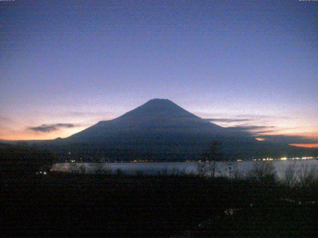 山中湖からの富士山