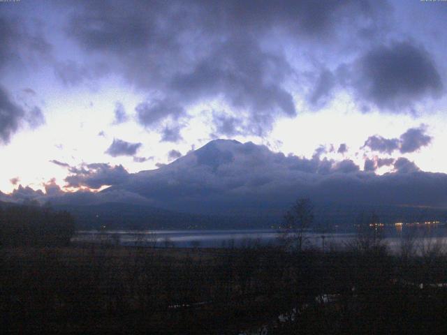 山中湖からの富士山