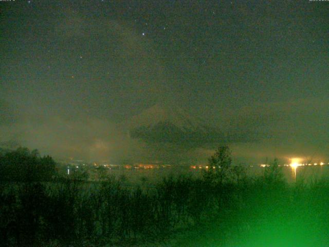 山中湖からの富士山