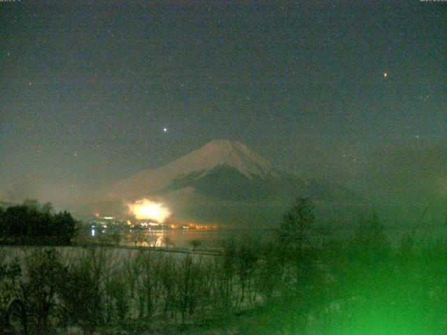 山中湖からの富士山