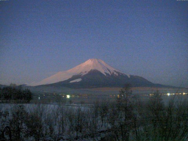 山中湖からの富士山