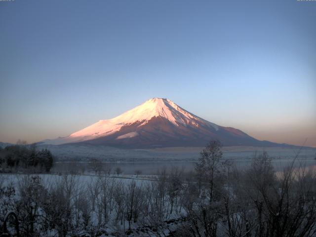 山中湖からの富士山