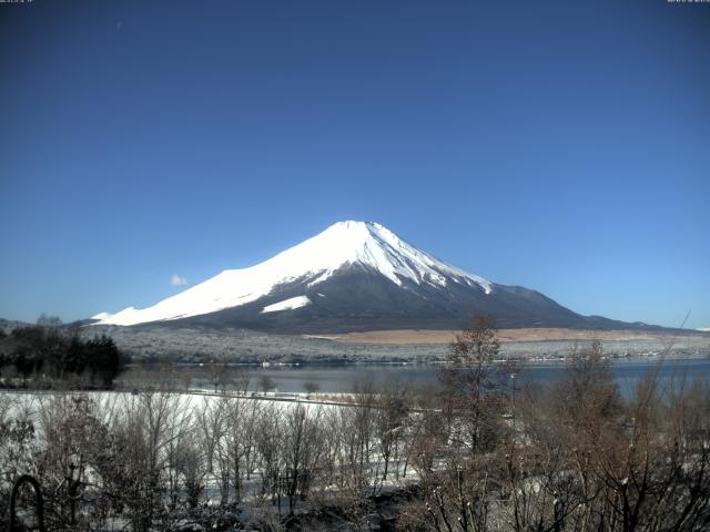 山中湖からの富士山