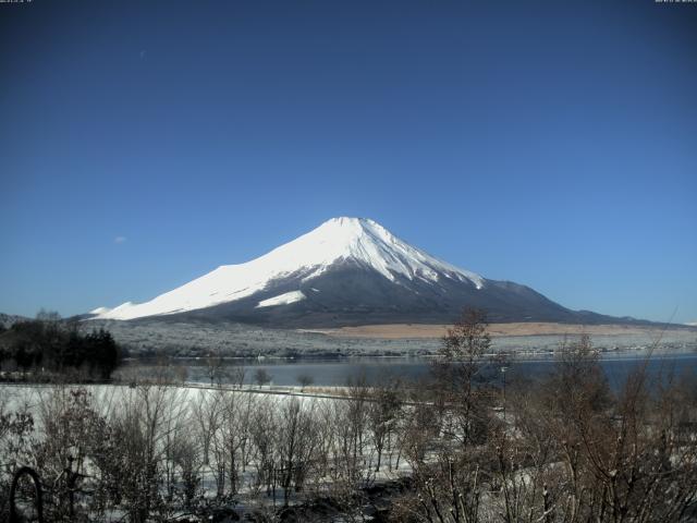 山中湖からの富士山