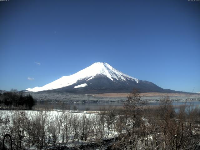 山中湖からの富士山