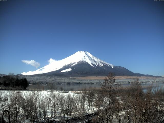 山中湖からの富士山