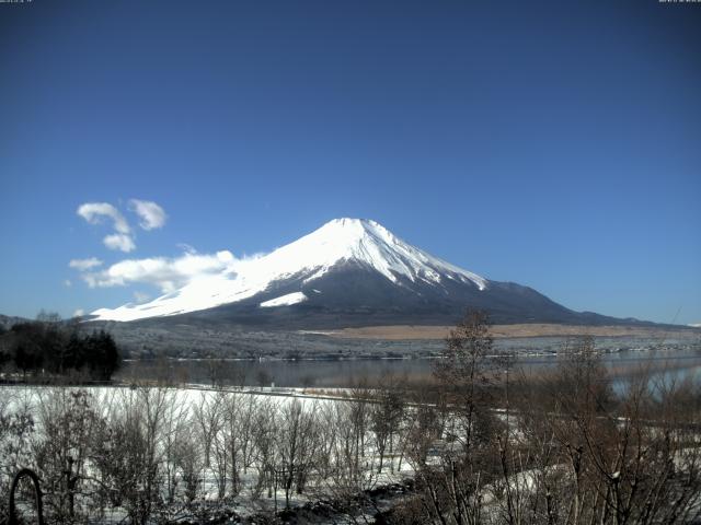 山中湖からの富士山