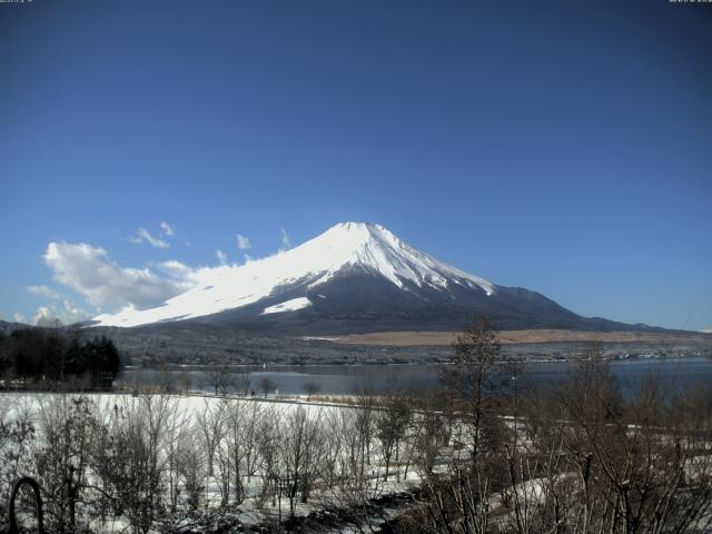 山中湖からの富士山