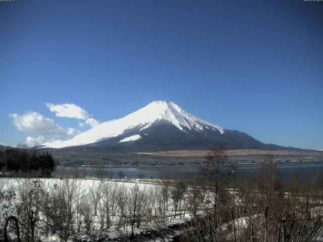 山中湖からの富士山