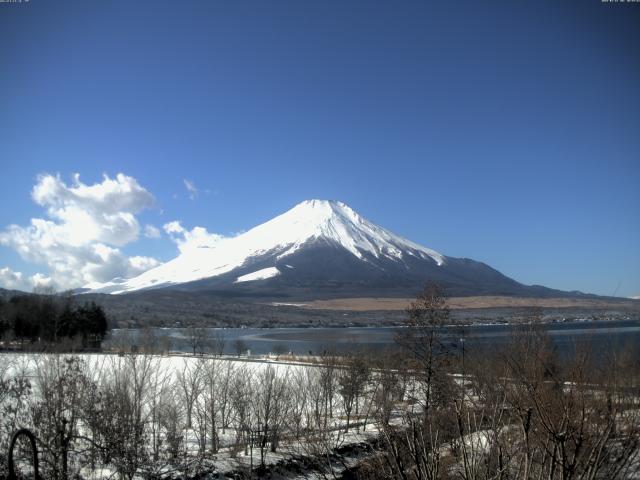 山中湖からの富士山