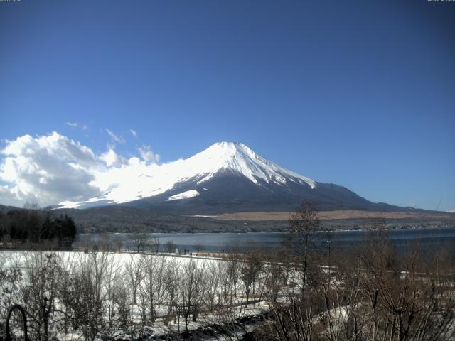 山中湖からの富士山