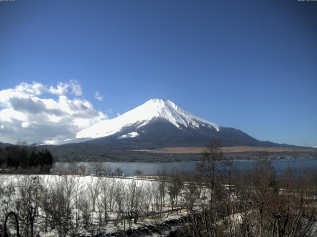 山中湖からの富士山