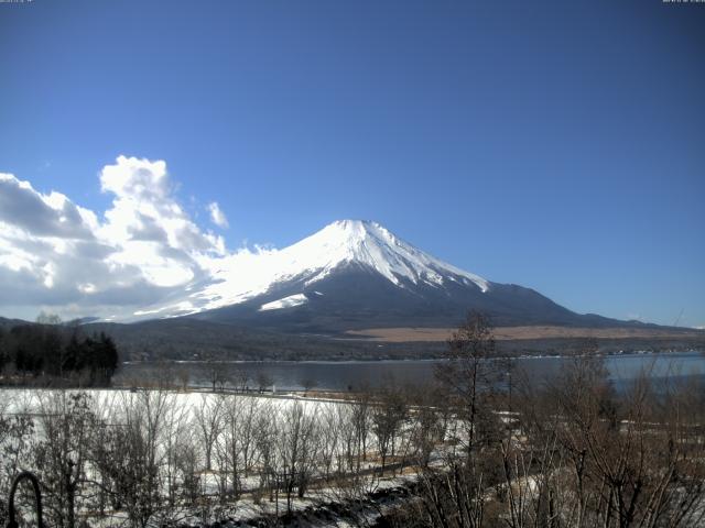 山中湖からの富士山