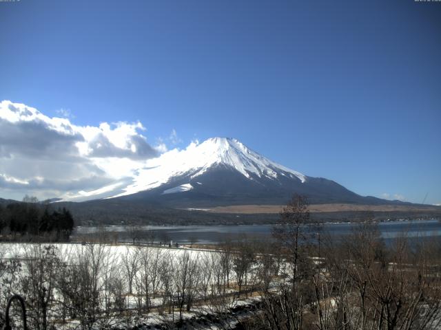 山中湖からの富士山