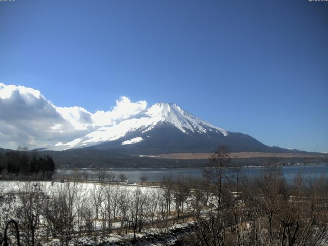 山中湖からの富士山