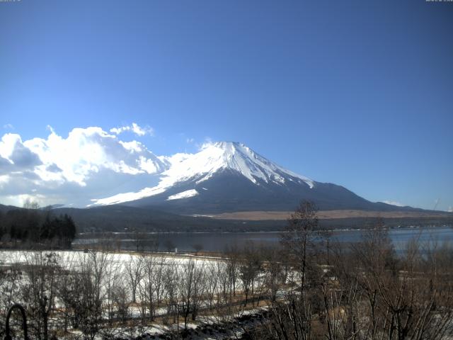 山中湖からの富士山