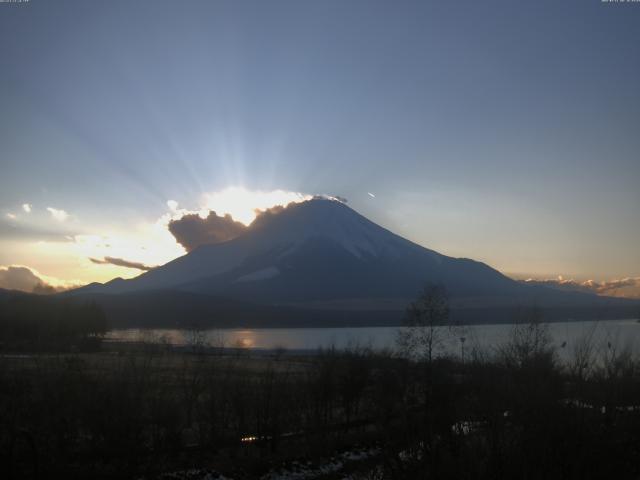 山中湖からの富士山