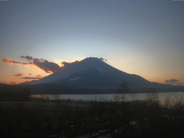 山中湖からの富士山