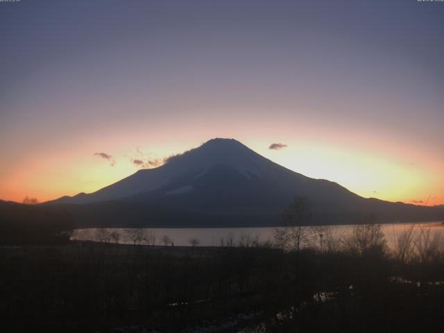 山中湖からの富士山