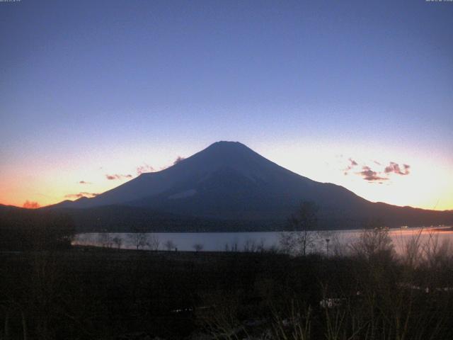 山中湖からの富士山