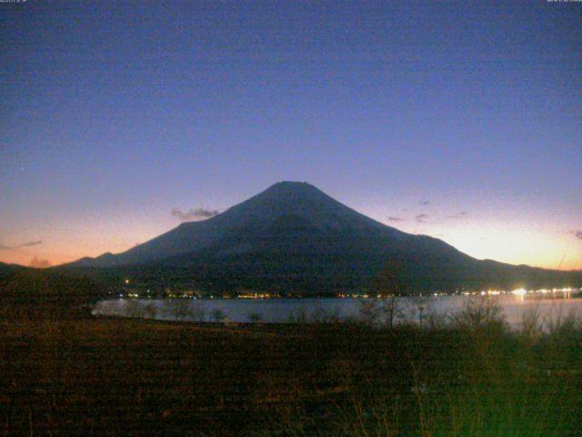 山中湖からの富士山