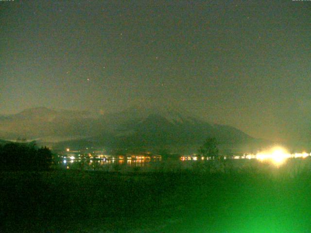 山中湖からの富士山