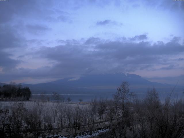 山中湖からの富士山