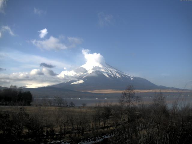 山中湖からの富士山