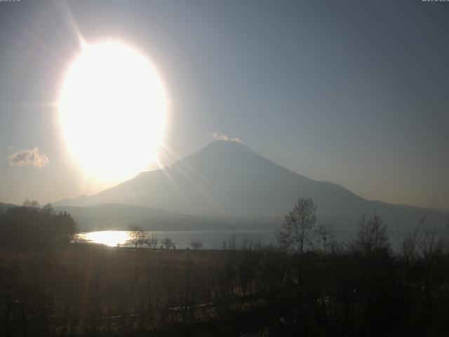 山中湖からの富士山