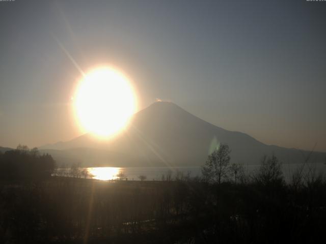 山中湖からの富士山