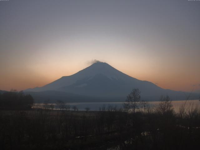 山中湖からの富士山