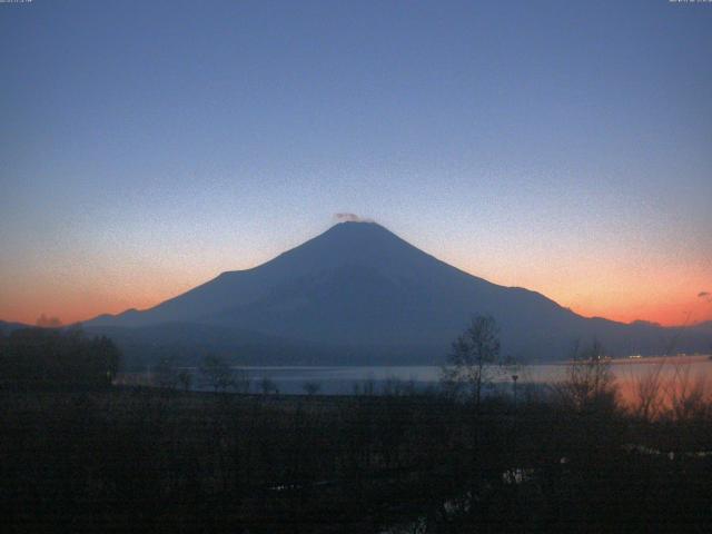 山中湖からの富士山