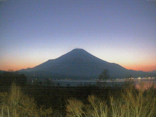 山中湖からの富士山