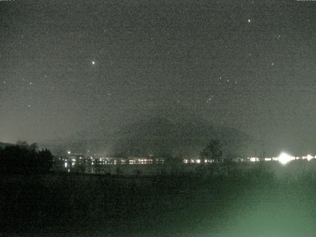 山中湖からの富士山