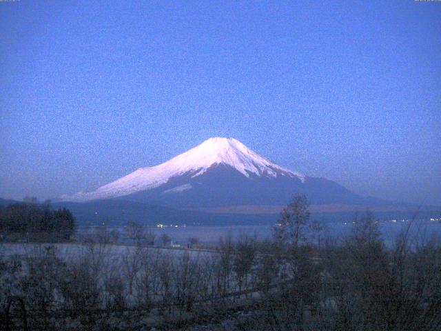 山中湖からの富士山