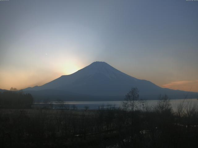 山中湖からの富士山